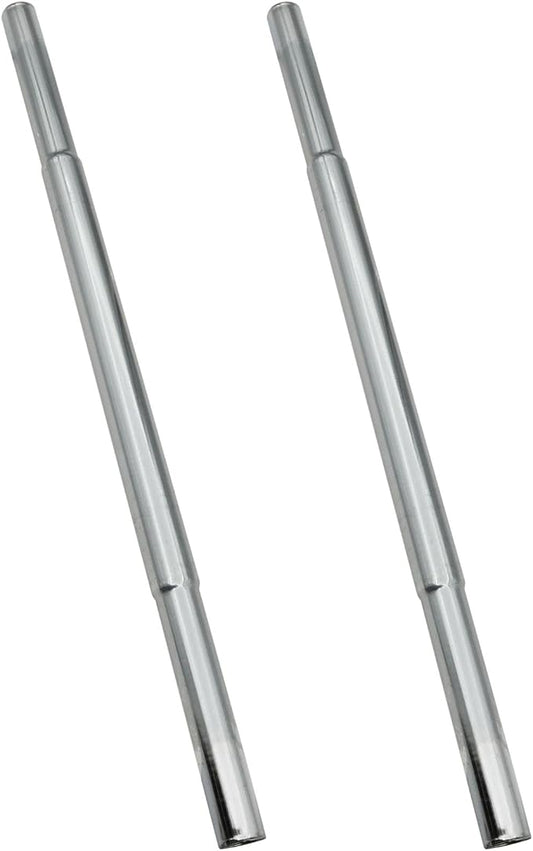 2 PCS Golf Club Extensions Steel Shaft 12.2Inch Golf Putter Shaft Extension for Iron/Wooden Golf Repair and Replacement of Equipment Parts