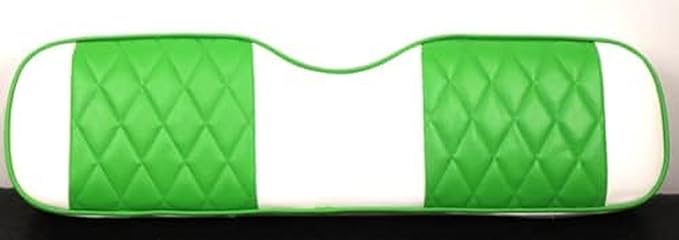 Huskey Parts Company Lime Green Golf Cart Front Seat Cover Diamond Stitching EZ-GO Medalist TXT 94-13