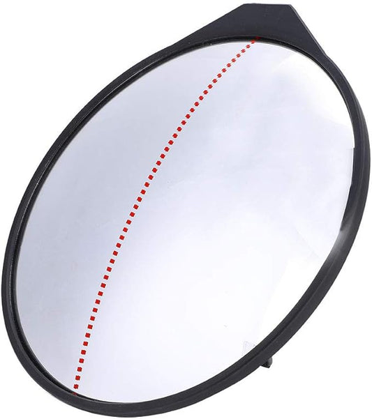 Golf Practice Mirror, 360 Degrees Golf Putting Alignment Mirror Convex Reflective Golf Swing Mirror Wide Angle Golf Training Aid for Golf Corrective Action