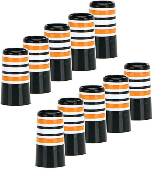 DONGKER Golf Iron Ferrules,10 PCS Golf Club Ferrules Golf Sleeve Ferrule Compatible 0.370'' Parallel Shaft