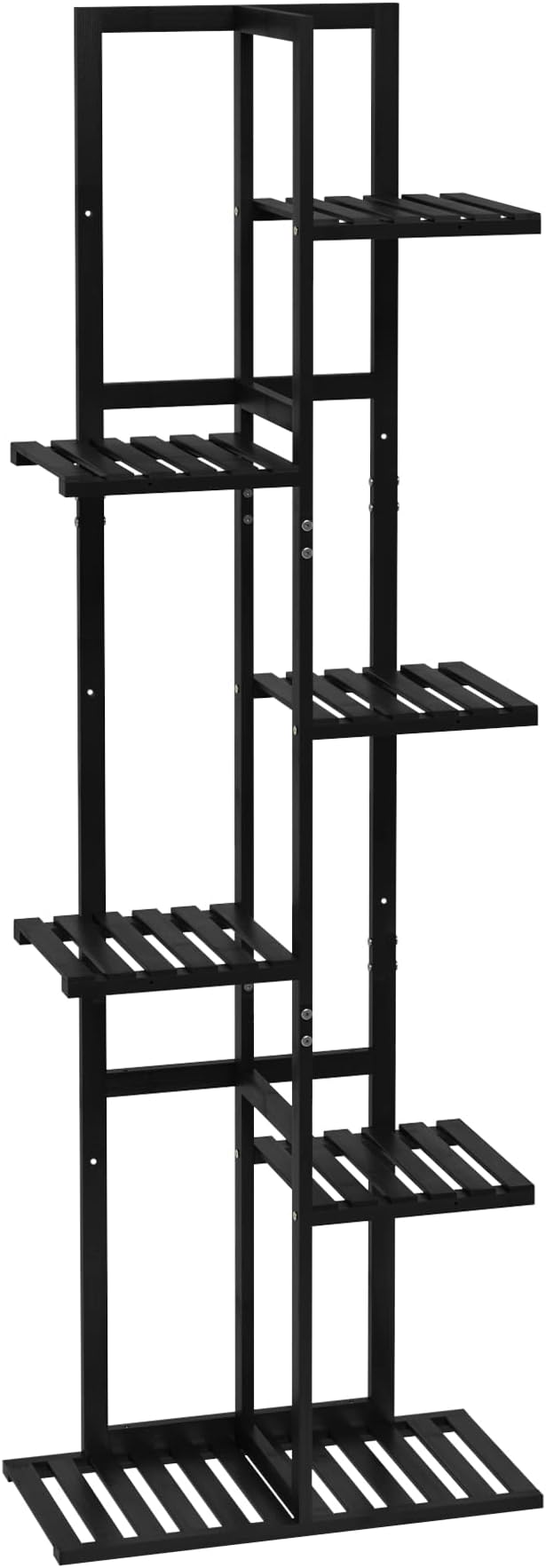 Laiensia Bamboo Plant Stand Rack 6 Tier, Indoor&Outdoor Planter Display Shelves - Image 8