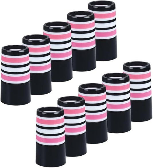 DONGKER Golf Iron Ferrules,10 PCS Golf Club Ferrules Golf Sleeve Ferrule Compatible 0.370'' Parallel Shaft