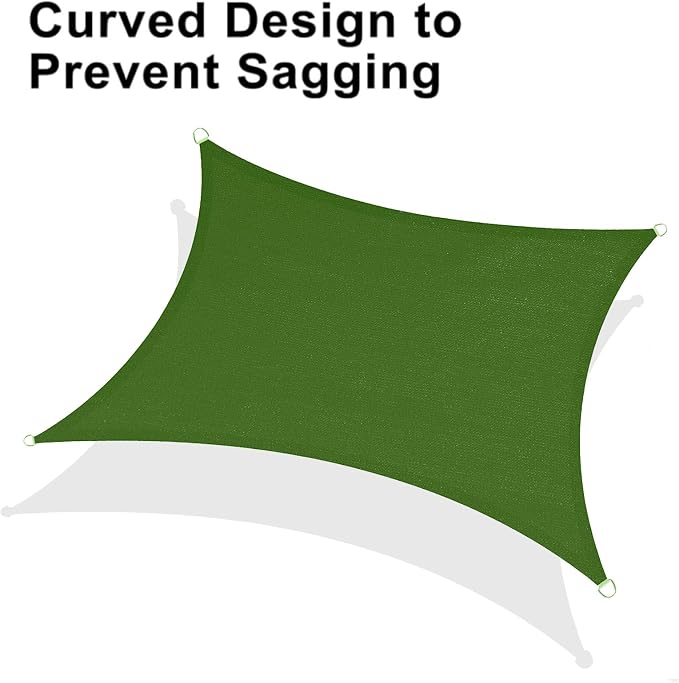 LOVE STORY Custom Size 5' x 10' Sun Shade Sail - Image 6