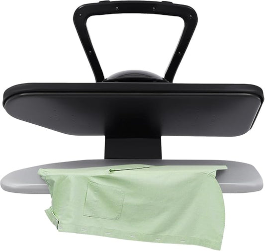Intelligent Steam Press, 1600W Steam Iron Pressing Machine with Diamond Pattern Heating Plates Removable Water Tank and Overheating Protection Clear Touch Screen Digital Fabric Press for Bedroom Etc