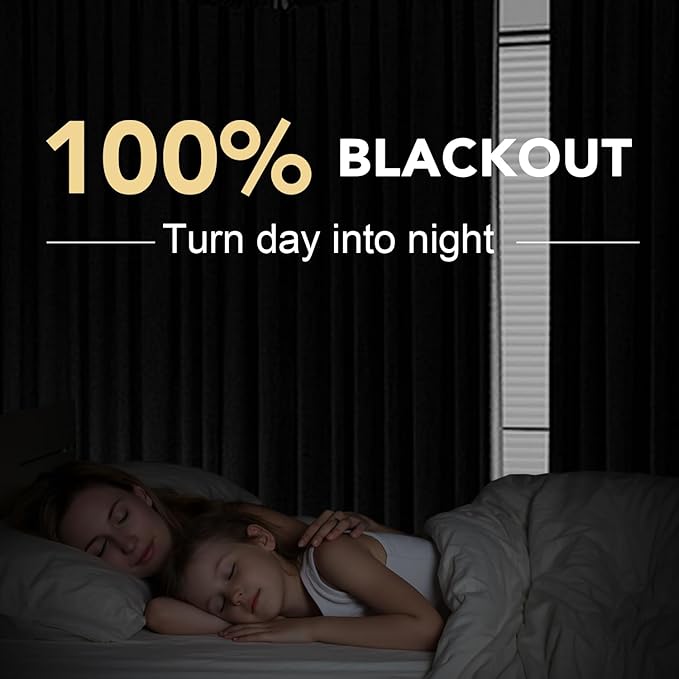 H.VERSAILTEX Linen Blackout Curtains 72 Inches Long 100% Absolutely Blackout - Image 2
