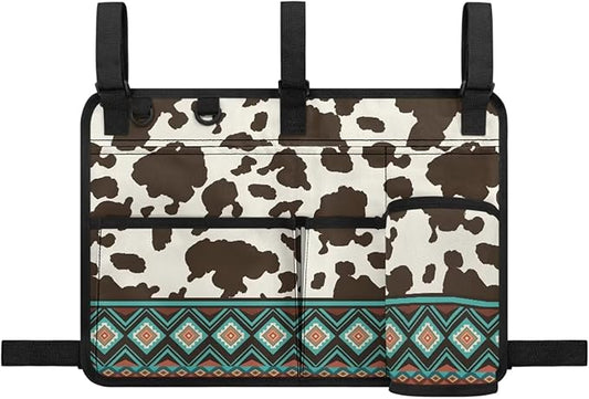 Golf Cart Rear Seat Organizer Storage Bag Large Capacity Golf Cart Accessory for Club Car, Wheelchair and Walker