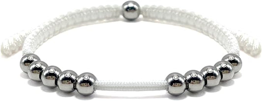 LAMIBEE Golf Stainless Steel 10 Beads Score Counter Bracelet, Golf Stroke Count Bracelet, Resizable and Easy to Adjust Golf Round Scoring Tracker, Durable and Stylish Golf Accessory