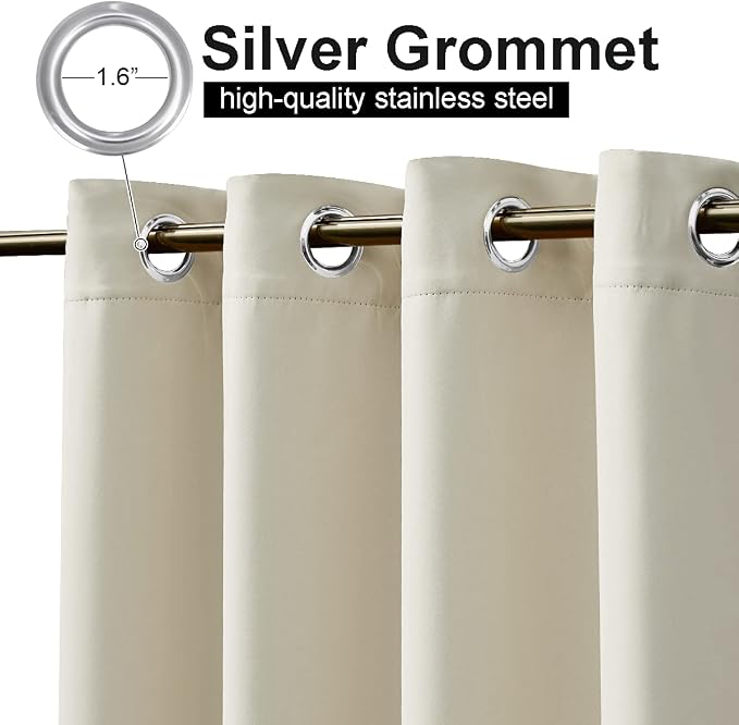 NICETOWN Outdoor Curtain Extra Wide - Image 2