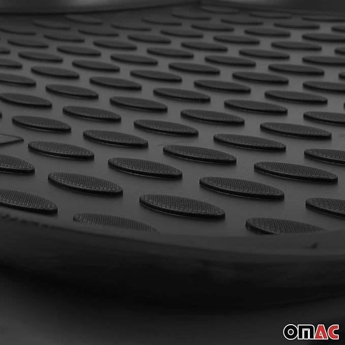 OMAC Cargo Mats Liner for VW e-Golf 2015-2019 Rear Trunk Waterproof TPE Black