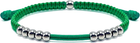 LAMIBEE Golf Stainless Steel 10 Beads Score Counter Bracelet, Golf Stroke Count Bracelet, Resizable and Easy to Adjust Golf Round Scoring Tracker, Durable and Stylish Golf Accessory