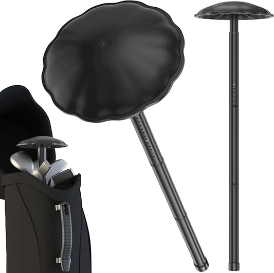Golf Travel Bag Support Pole - Heavy-Duty Alloy Steel Golf Club Protector with ABS Cover, Adjustable 27-56 Inch, Tool-Free Installation for Travel Bags