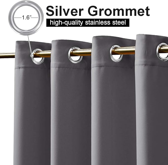 NICETOWN Outdoor Curtain Waterproof Extra Long 108" - Image 4