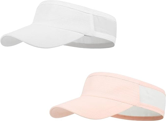 HH HOFNEN Sports Sun Visor Cooling Lightweight Stretchy Packable Running Golf Visor Hat for Men Women