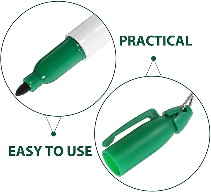 4pcs Golf Ball Line Marker Pens Portable Reusable Golf Alignment Tool Lightweight Plastic Marker for Precise Ball Identification and Versatile Line Marking Course