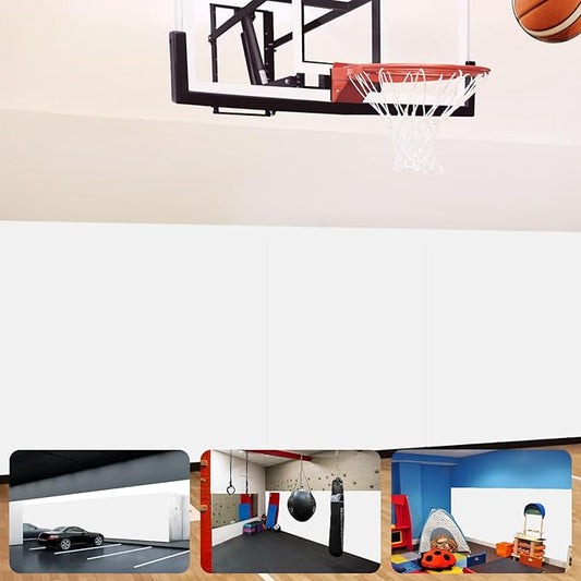 Gym Padding Wall Pads for Gym Wall Mats Basketball Wall Padding 2" Thick Foam Gym Wall Pad for Kids Wall Pad Protection, Waterproof Durable Wall Pads for Safety Colorful Wall Pad