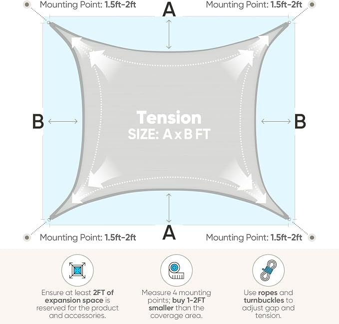 Quictent Sun Shade Sail for Patio - Image 9