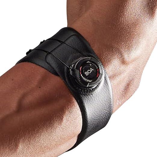 SOZO Boa Micro Adjustable Elbow Brace/Support for Tendonitis, Tennis Elbow, Golfer's Elbow, Pain Relief and Injury (X-Large)
