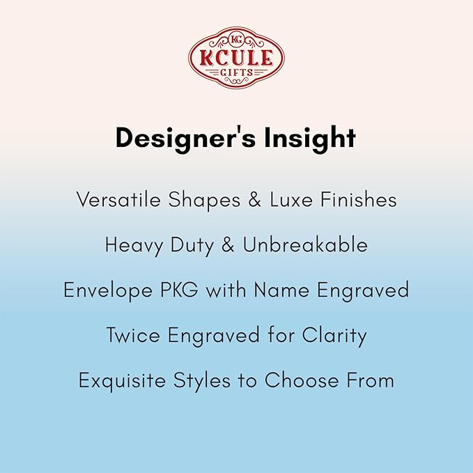 Personalized Luggage Tags for Suitcases - Stainless Steel Custom Luggage Tags for Backpacks & Bags, Sturdy, Waterproof & Heavy Duty (Black/Round)