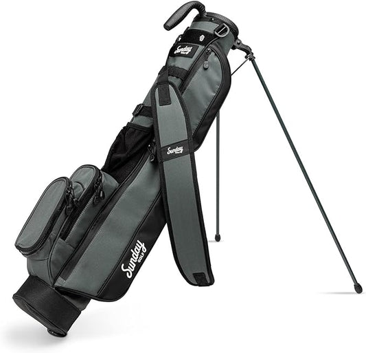 The Original Sunday Golf Loma Bag – Lightweight Golf Bag with Strap & Stand, Easy to Carry Pitch n Putt Stand Bag for Driving Range, Par 3 & Executive Courses, 31 Inches