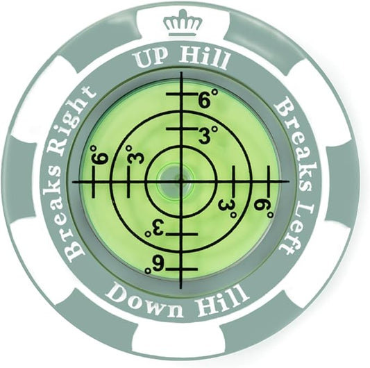 SlopeMaster ProGreen Reader - Golf Ball Marker with High Precision Green Reading Aid Golf Accessories for Men Women