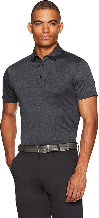 Amazon Essentials mens Slim-Fit Quick Dry Tech Stretch Lightweight Golf Polo Shirt