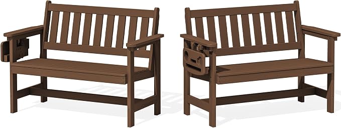 SERWALL HDPE Outdoor Bench by SERWALL