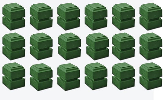GTM101018 Recycled Plastic Capital Tee Markers, Set of 18