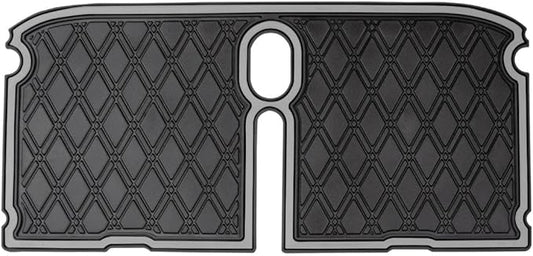Xtreme Mats Bag Well Mat Rubber Liner Insert Protects Plastic Surfaces from Scuffs for EZGO 2016-2022 RXV Models - Grey Trim