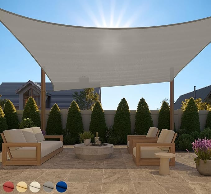GORILLA GRIP Heavy Duty Sun Shade, UV Protection Fade Tear and Rust Resistant by Unknown