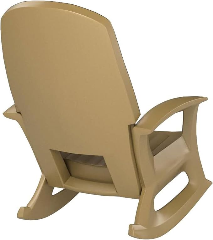 Rockaway Heavy Duty All Weather Rocking Chair, 3 Pack | Polyethylene Outdoor - Image 9