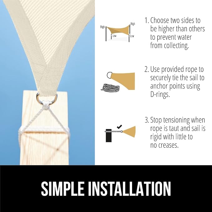 GORILLA GRIP Heavy Duty Sun Shade, UV Protection Fade Tear and Rust Resistant - Image 6
