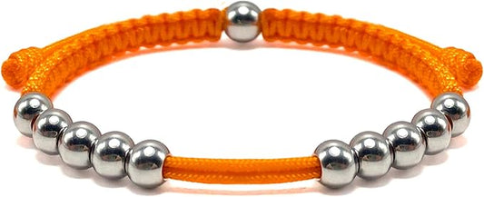 LAMIBEE Golf Stainless Steel 10 Beads Score Counter Bracelet, Golf Stroke Count Bracelet, Resizable and Easy to Adjust Golf Round Scoring Tracker, Durable and Stylish Golf Accessory