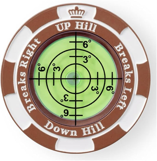 SlopeMaster ProGreen Reader - Golf Ball Marker with High Precision Green Reading Aid Golf Accessories for Men Women