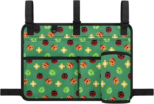 Fashion Golf Cart Rear Seat Organizer Lightweight Storage Bag Accessories for Club Car, Wheelchair and Walker