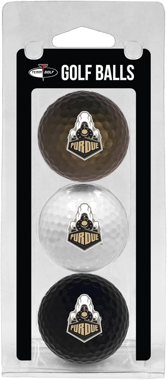 Team Golf NCAA Regulation Size Golf Balls, 3 Pack, Full Color Durable Team Imprint