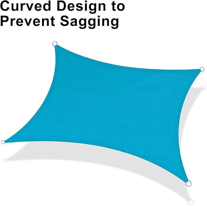 LOVE STORY Custom Size 7' x 15' Sun Shade Sail - Image 6