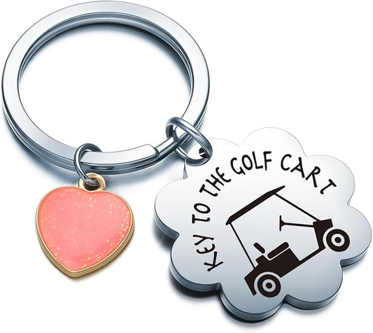 Golf Keychain For Golf Lover Player Gifts Birthday Graduation Keychain For Best Friend