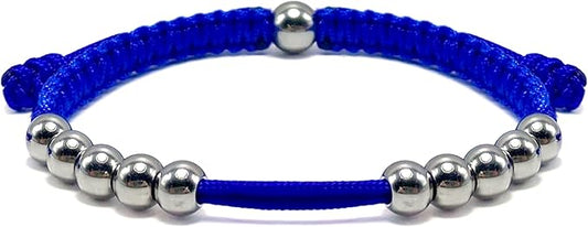 LAMIBEE Golf Stainless Steel 10 Beads Score Counter Bracelet, Golf Stroke Count Bracelet, Resizable and Easy to Adjust Golf Round Scoring Tracker, Durable and Stylish Golf Accessory
