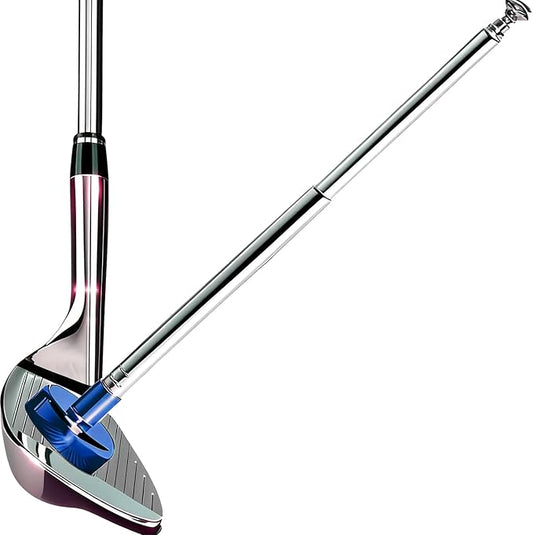 Golf Alignment Rods, 7 Length Adjustments - Golf Alignment Stick Corrector Lie Angle Tool, Golf Swing Training Aids Aiming Stick - Golf Club Face Aim, Visualize and Align Your Golf Shot