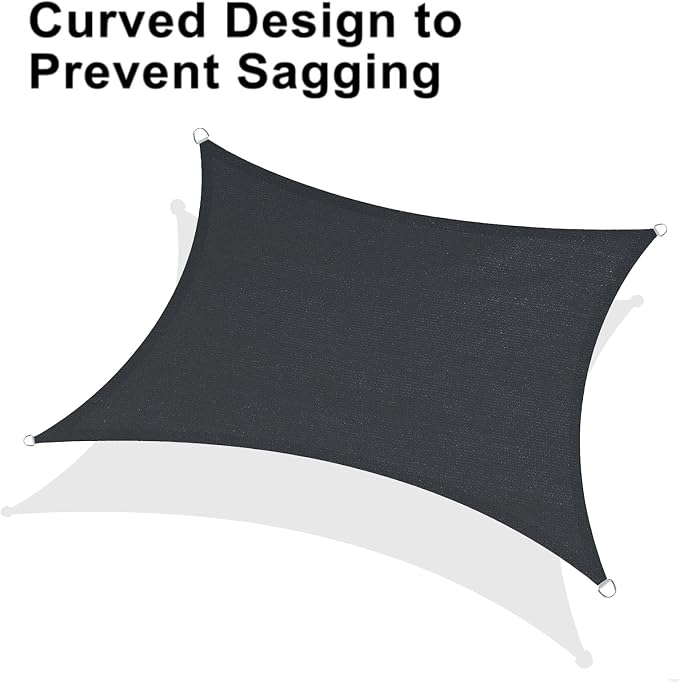 LOVE STORY Custom Size 5' x 10' Sun Shade Sail - Image 6