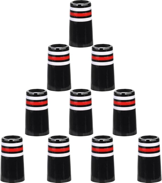 SummerHouse Multi-Ring Golf Iron Ferrules Compatible with 0.355'' Tapered Steel Shaft and 0.370'' Parallel Shaft