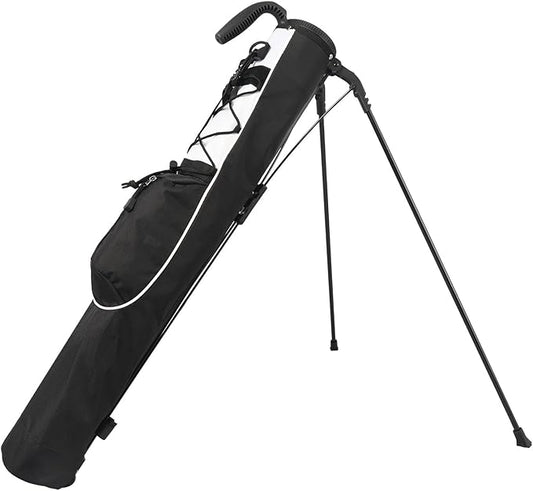 Golf Stand Bag, Small Lightweight Golf Bag for Men/Women, Easy to Carry and Durable Pitch n Putt Golf Bag for Driving Range, Par 3 and Executive Courses