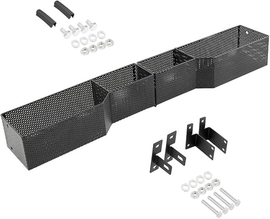 XUANYUDG0769 Golf Cart Front Inner Basket Mesh Storage Tray Organizer Extended Additional Storage for Golf Carts