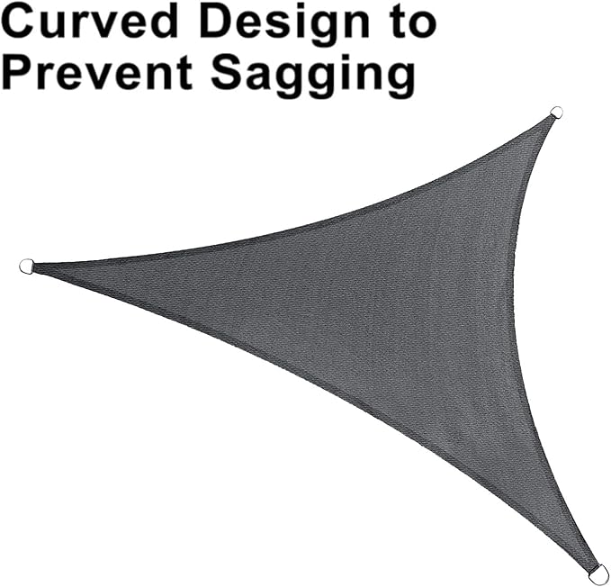 LOVE STORY Custom Size 9' x 12' x 15' Sun Shade Sail - Image 6