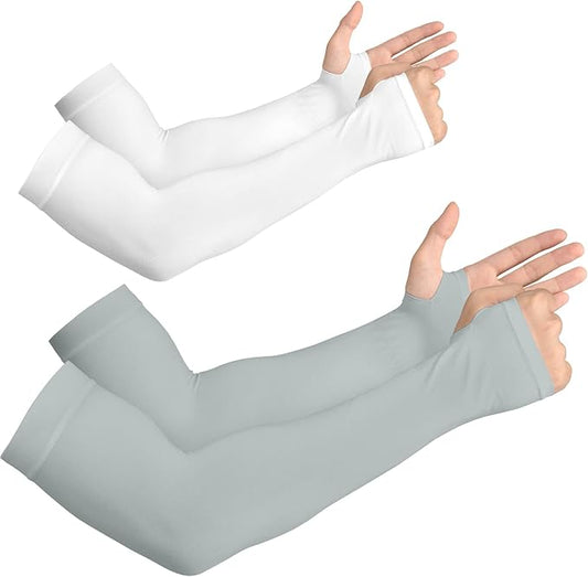 YESLIFE UV Sun Protection Arm Sleeves for Men & Women, UPF 50 Cooling Sports Sleeve