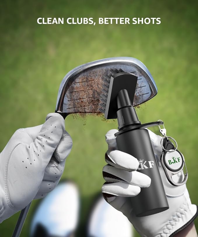 Golf Club Cleaner Brush Golf Water Brush 4oz Water Washer Scrub Cool Golf Gadget Golf Items Essentials Golf Accessories Unique Golf Gifts for Men