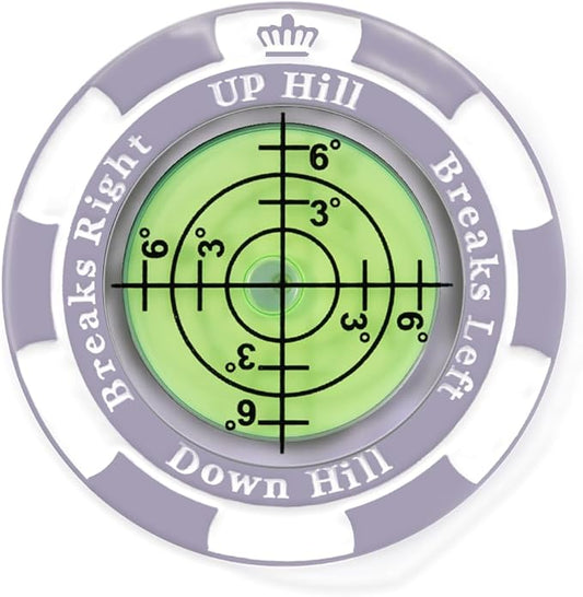 SlopeMaster ProGreen Reader - Golf Ball Marker with High Precision Green Reading Aid Golf Accessories for Men Women