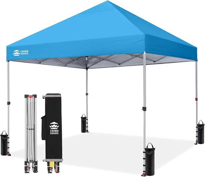 CROWN SHADES 8x8 Pop Up Canopy Tent by Unknown
