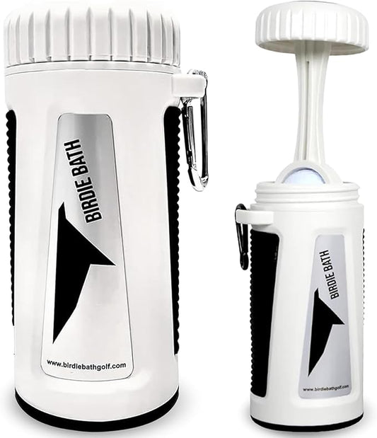 Birdie Bath Portable Golf Ball Cleaner - Ultimate Personal Golf Ball Washer