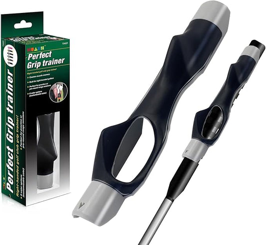 Golf Grip Trainer, Golf Training Aid, Golf Grip Kit, Golf Club Grips, Grip Trainer Golf Club to Help Train Correct Hand Position